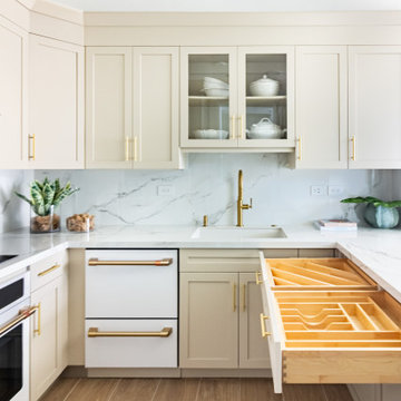 Coral Gables Kitchen Remodel – Modern Classic Refacing Transformation