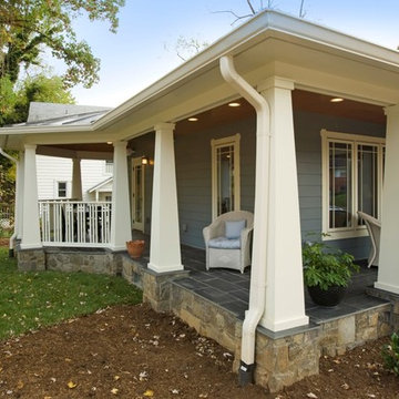 Arlington Arts & Crafts Home Exterior Beautifully Restored