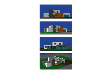 Exemple d'une maison tendance.