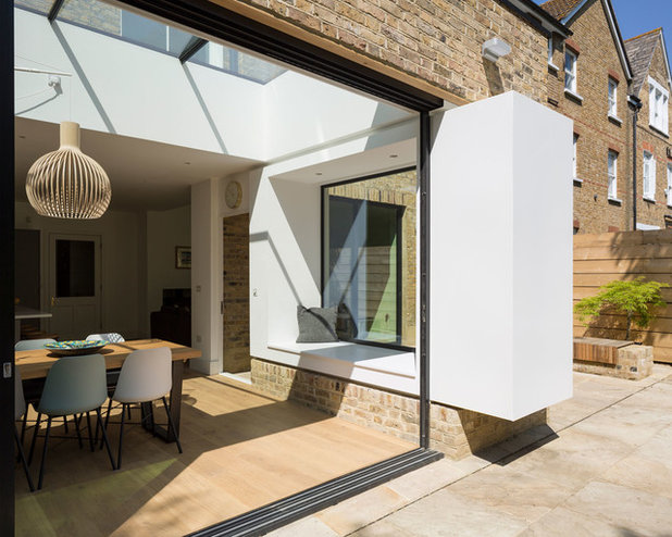 Contemporary Dining Room by Campbell Cadey