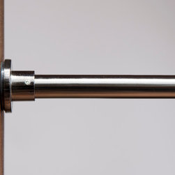 Black Tension Rod - Curtain Rods