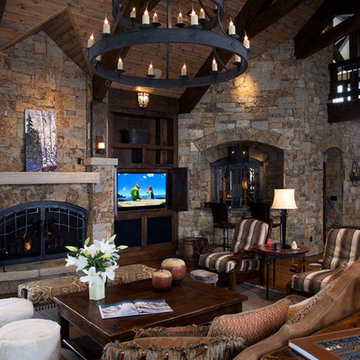 Luxury High Alpine Living Room