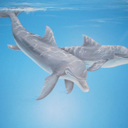 Dolphin Mural - Artwork