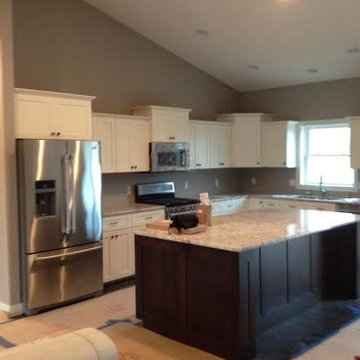 Our alabaster white kitchen progress