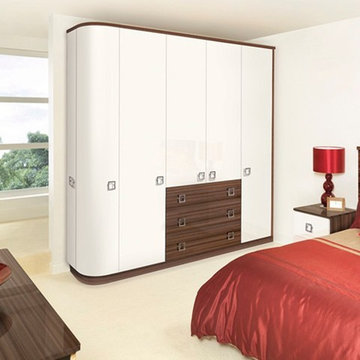 Fitted Bedroom - Curved fitted wardrobe ideas