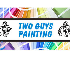 TWO GUYS PAINTING