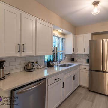 Big Impression for Smallish Kitchen