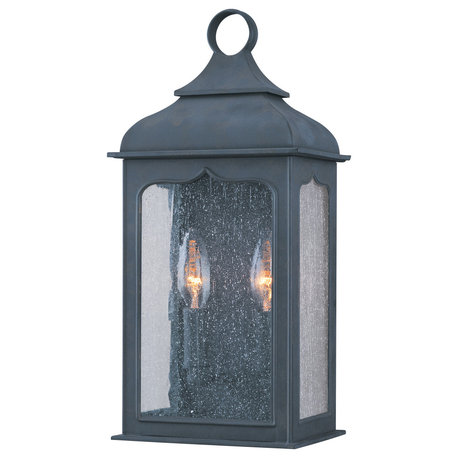 Henry Street 2-Light Pocket Lantern, Colonial Iron