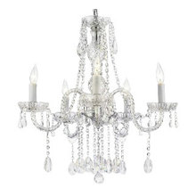plug in chandelier