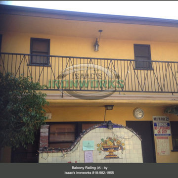Balcony Railings (Juliet Balcony) Custom Made by Isaac's Ironworks
