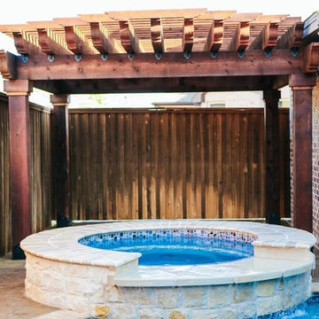 Poolside Pergola