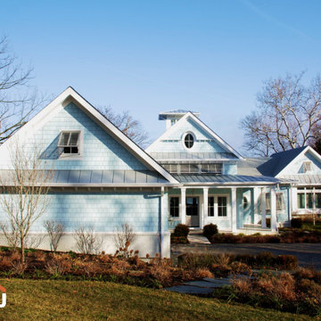 Coastal House - Open Air NuCedar Shingle Siding