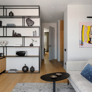 Light midecentury apartment / Квартира с легким флером midcentury