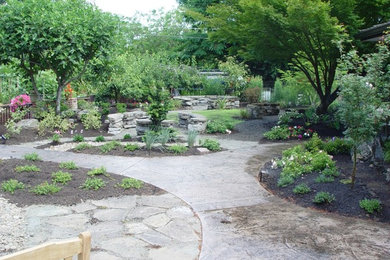 Inspiration for a traditional landscaping in Portland.