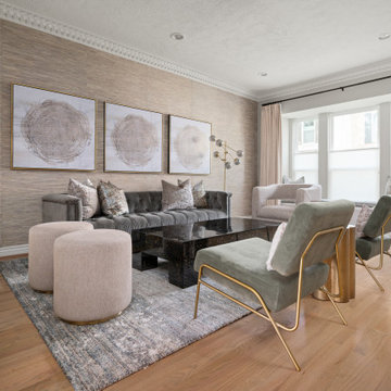 Victorias - Rice Village - Contemporary - Living room