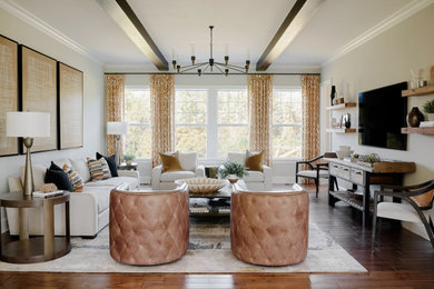 Example of a living room design in Other