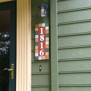 Multi-Tile Address Plaque