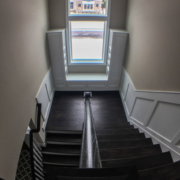 Project #47 | Modern Staircase with Reading Nook