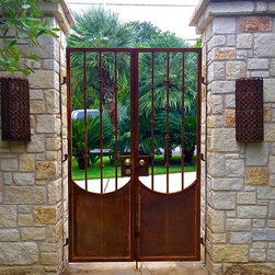 Wrought Iron Gates Outdoors - Home Fencing And Gates