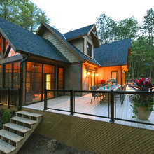 back yard/deck