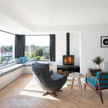 Houzz Tour: An Unusual Side Extension Reinvents a 1950s Home