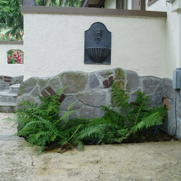 Eclectic Arts & Crafts Stonework