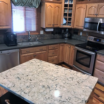 Cambria Bradshaw and Cambria Manchester Kitchen