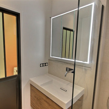 Rénovation d'une salle de douche et WC à Montreuil