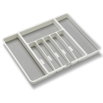 Madesmart Silverware Tray Expandable, White
