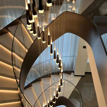 Miami Curved Glass Staircase