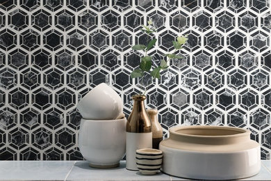 Bathroom - modern bathroom idea in New York