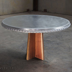 Zinc Tables | Rope w/ Pearls - Kitchen Countertops