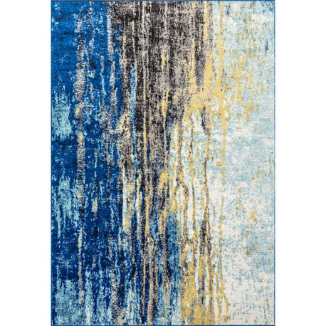 Nuloom Katharina Contemporary Area Rug, Blue 12'x15'