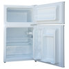 SPT Energy Star 3.1 cu.ft. Double Door Refrigerator in White