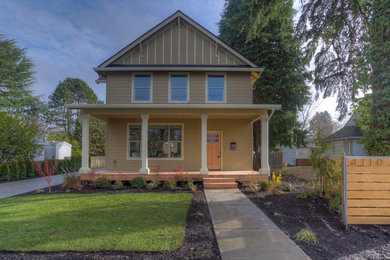 Transitional exterior home photo in Portland