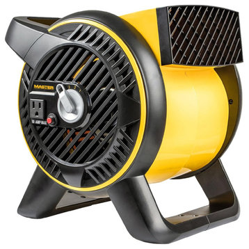 Master High Velocity Pivoting Head Blower Fan, Utility Air Mover, 3 Speed, 120 V