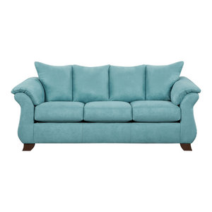 Modern Payton Queen Sleeper Sofa Sensations Capri By Chelsea Home