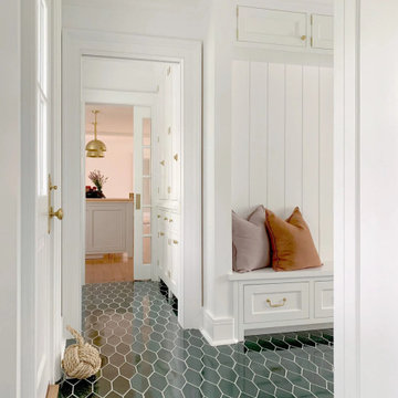 Greenport Evergreen Picket Floor