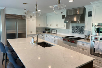 Kitchen - transitional kitchen idea in Chicago
