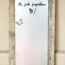 Butterfly Magnet Board Natural - Home Decor
