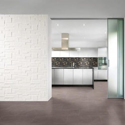 Mix Stone &ndash; White Stone Effect Tiles - Direct Tile Warehouse - 床＆壁タイル