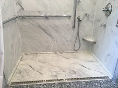 Corian Shower Walls Vs Tile, Diy Solid Surface Shower Surrounds