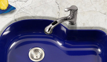 Pops of Color in the Kitchen