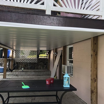 Zip-Up UnderDeck Deck Drainage System