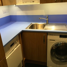 Finished utility room