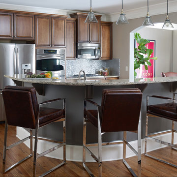 Interior Design: Atlanta GA Masculine Townhome
