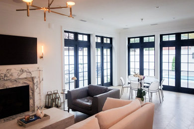 Inspiration for a living room remodel in New York