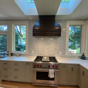 Newton Kitchen, Rear entry & Basement Stair Project