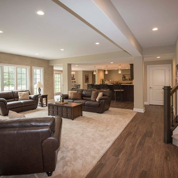Hawthorne 2018 MBA Parade of Homes Model - finished lower: rec room