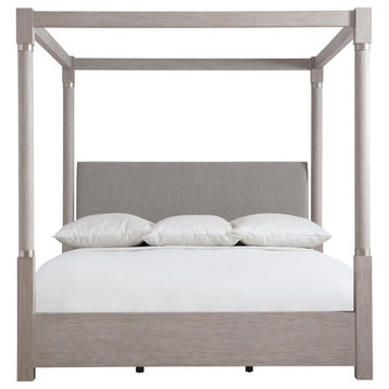 Bernhardt Trianon Upholstered Canopy Bed, King